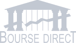 Logo bourse direct gris