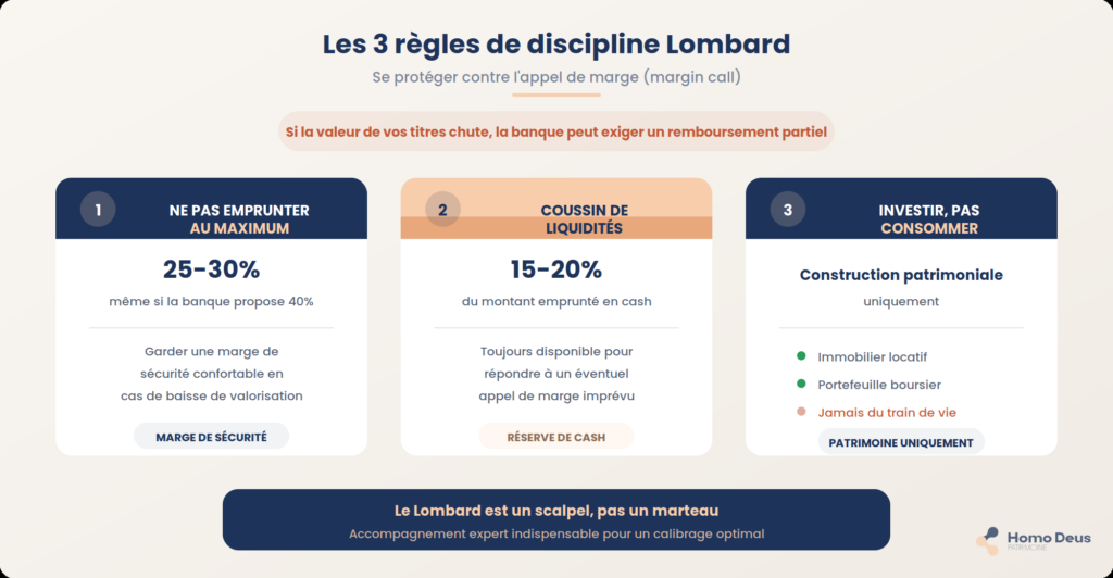 crédit lombard liquidité dirigeant startup cash patrimoine LTV patrimoine